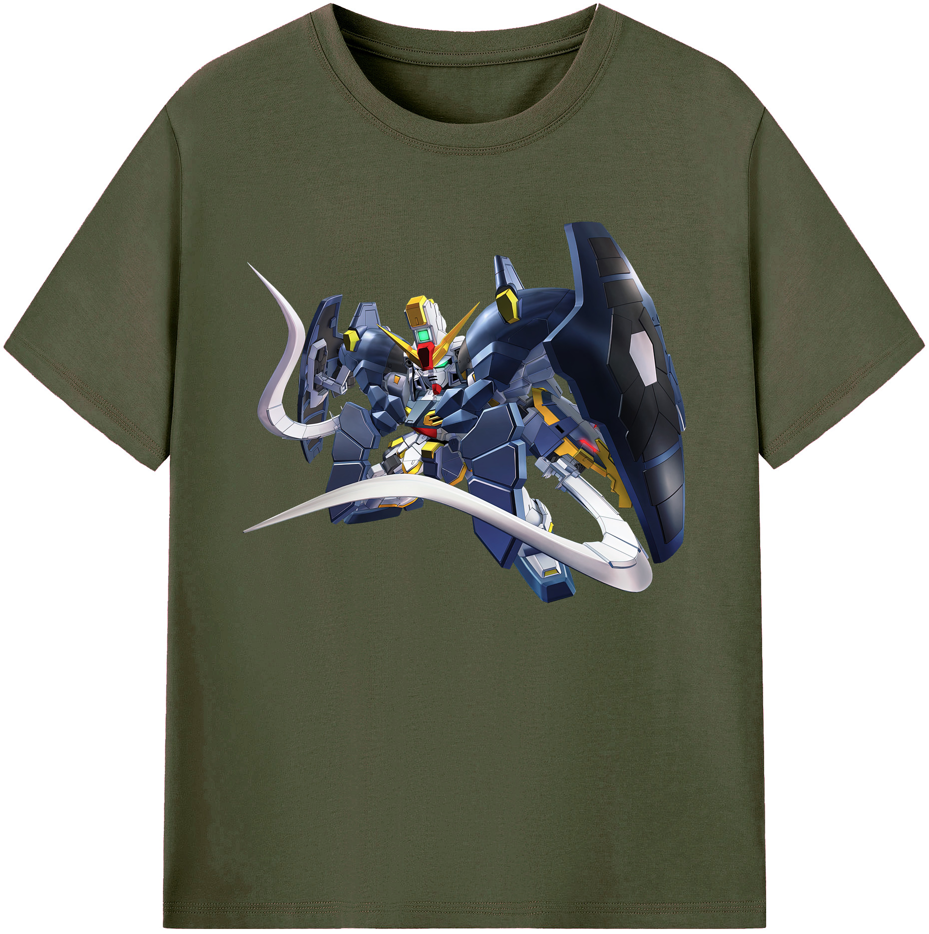 （画像用） 機動戦士ガンダム Mobile Suit Gundam 綿100％ メンズ半袖Tシャツ｜肌触りやわらか＆通気性